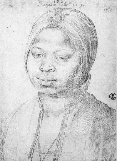 Albrecht Durer The Negress Katherina